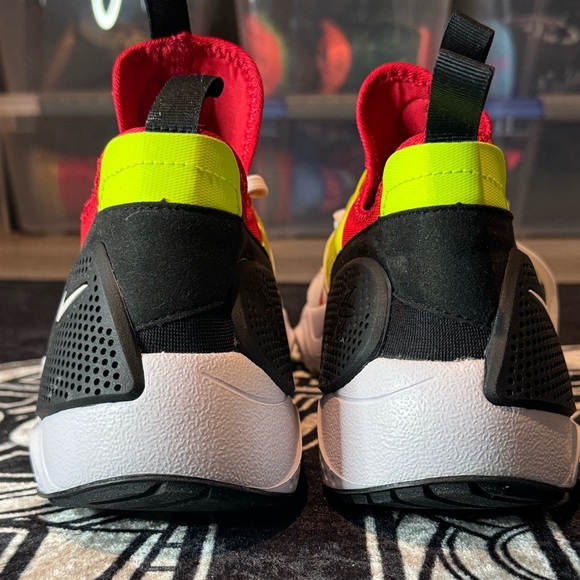 Nike Huarache Edge TXT Men's Running Shoes Size 11 White Red NICE A01697-100 - Picture 5 of 7